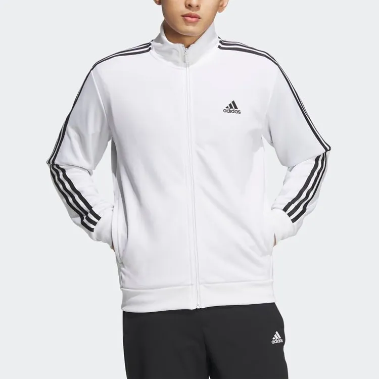 Adidas 3 Stripes Jacket Men's White-1
