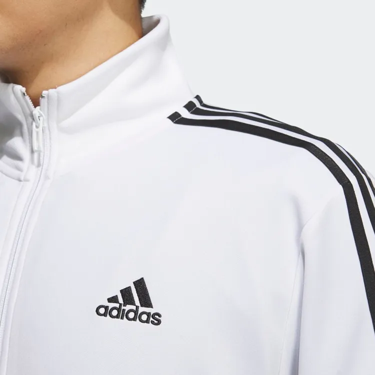 Adidas 3 Stripes Jacket Men's White-4