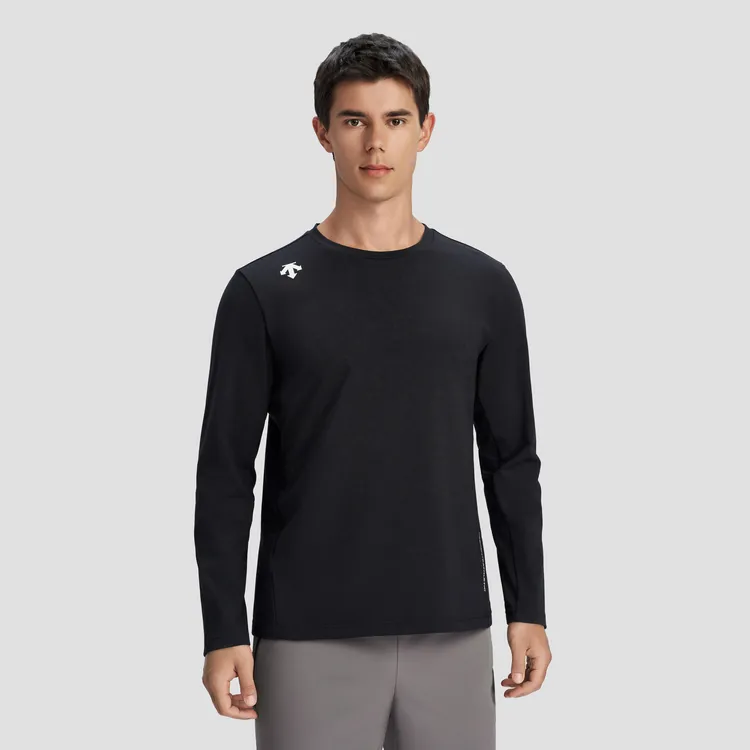 DESCENTE TRAINING Long Sleeved T Shirt Men's-10
