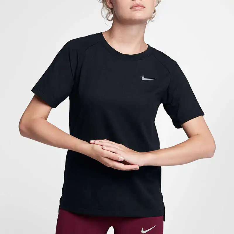Nike Raglan Sleeve T Shirt Women's Black-2