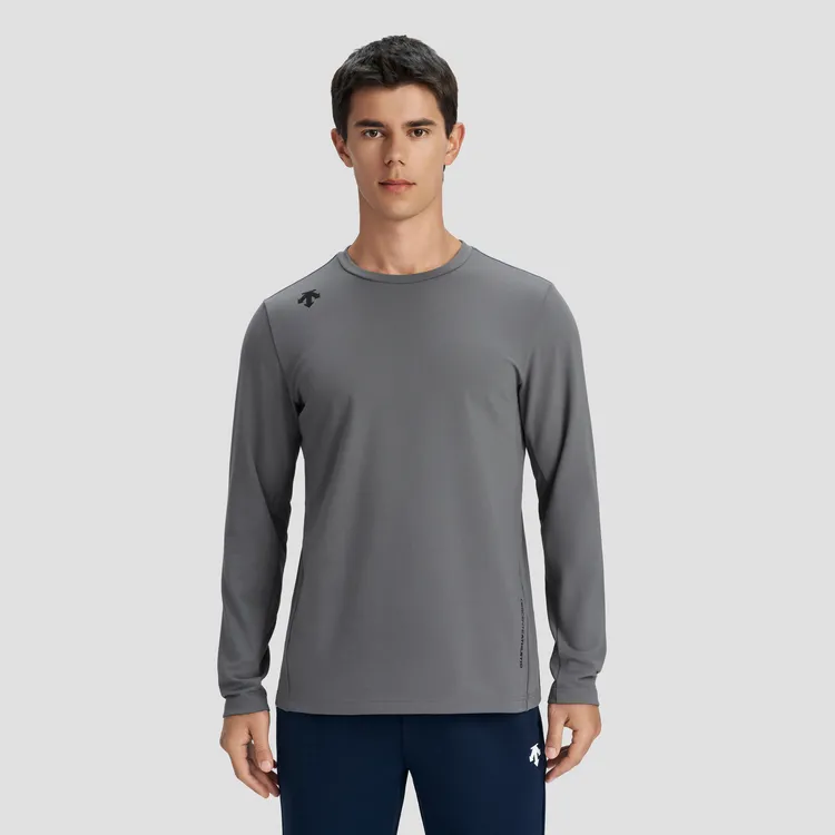 DESCENTE TRAINING Long Sleeved T Shirt Men's-2