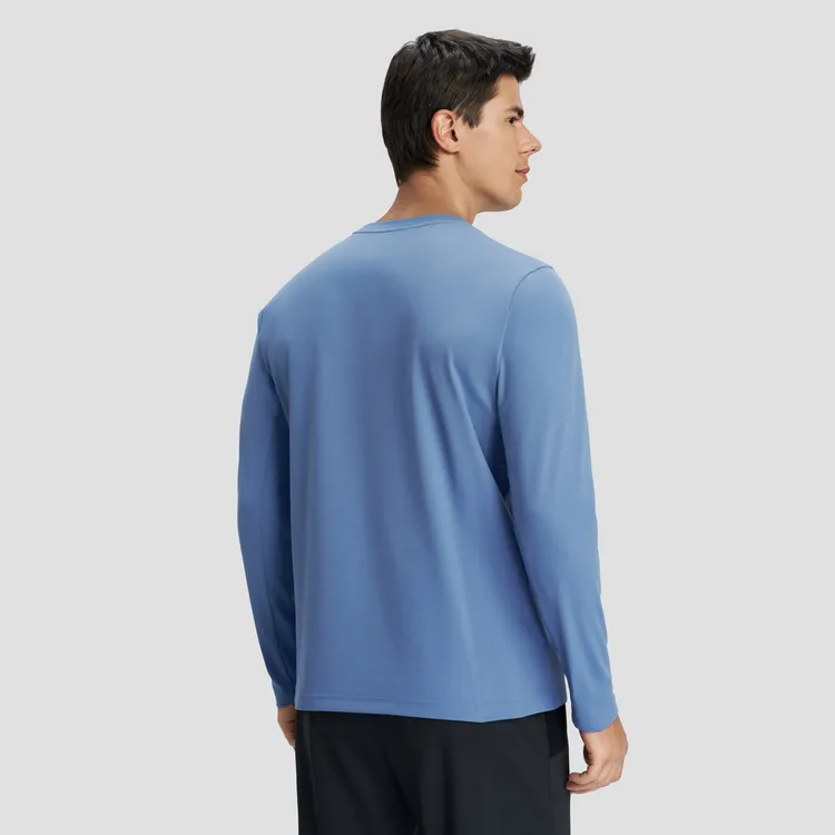 DESCENTE TRAINING Long Sleeved T Shirt Men's-7