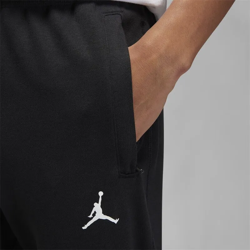 Jordan Sport Knitted Sports Pants Men's Black-3