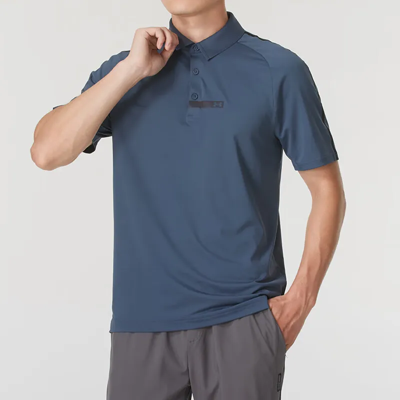 Under Armour RUSH Polo Shirt Men's Downpour Gray-3