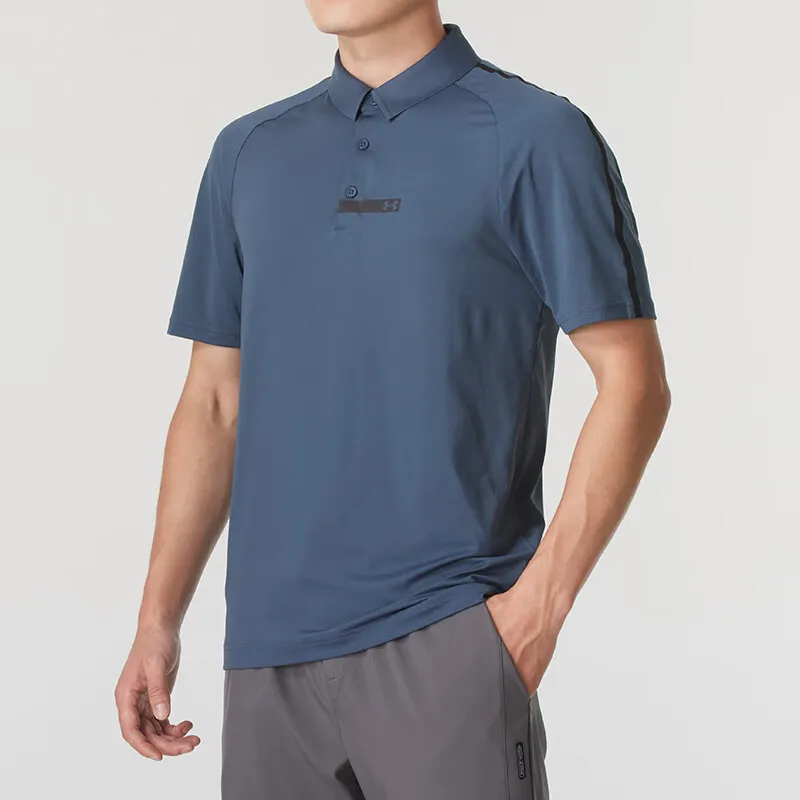 Under Armour RUSH Polo Shirt Men's Downpour Gray-2