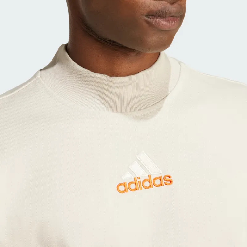 Adidas Long Sleeve Mock Neck Q1 Long Sleeve Top-4