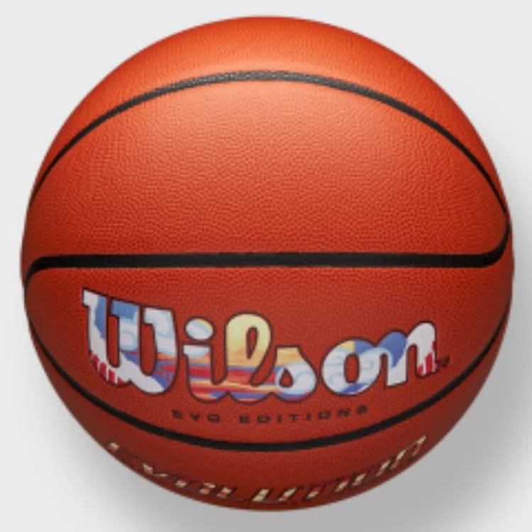 Wilson Microfiber Composite Basketball Red Brown Size 7 Training Unisex-2