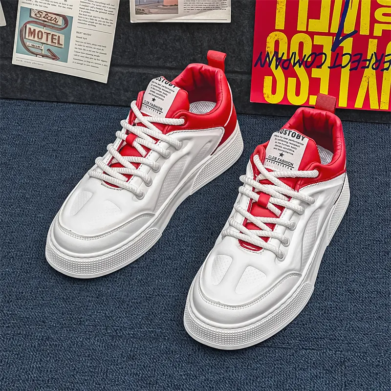M.M Party Slip Resistant Waterproof Abrasion Resistant Low Top Skateboard Shoes Men's-19