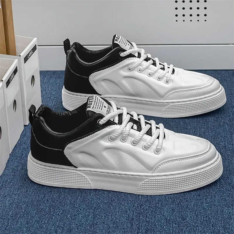 M.M Party Slip Resistant Waterproof Abrasion Resistant Low Top Skateboard Shoes Men's-2