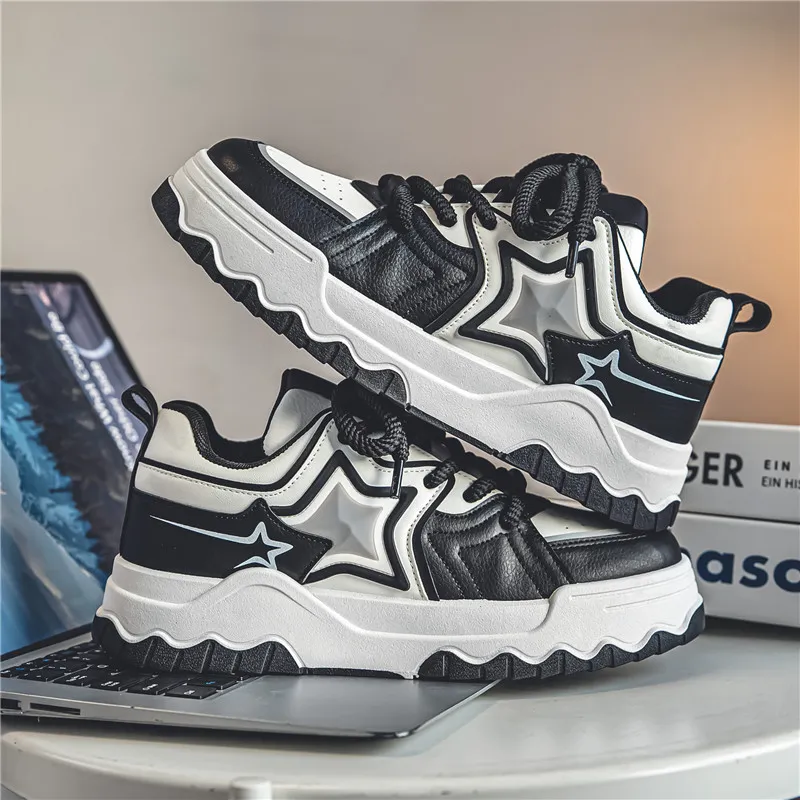 M.M Party Slip Resistant Waterproof Abrasion Resistant Low Top Skateboard Shoes Men's-11