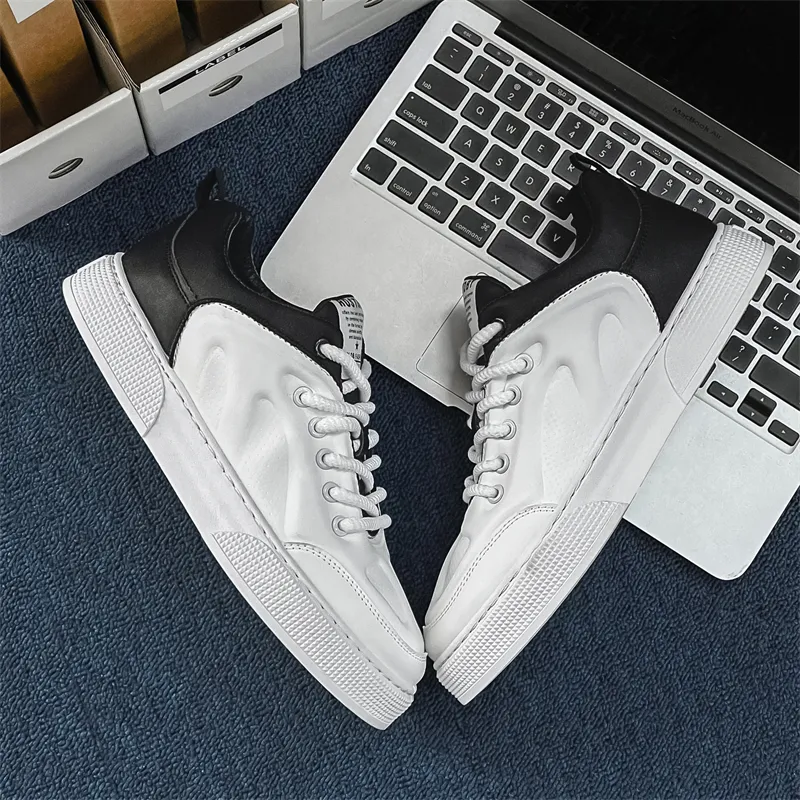 M.M Party Slip Resistant Waterproof Abrasion Resistant Low Top Skateboard Shoes Men's-3
