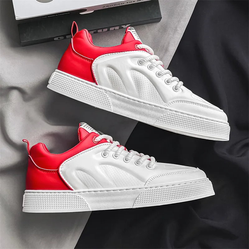 M.M Party Slip Resistant Waterproof Abrasion Resistant Low Top Skateboard Shoes Men's-18