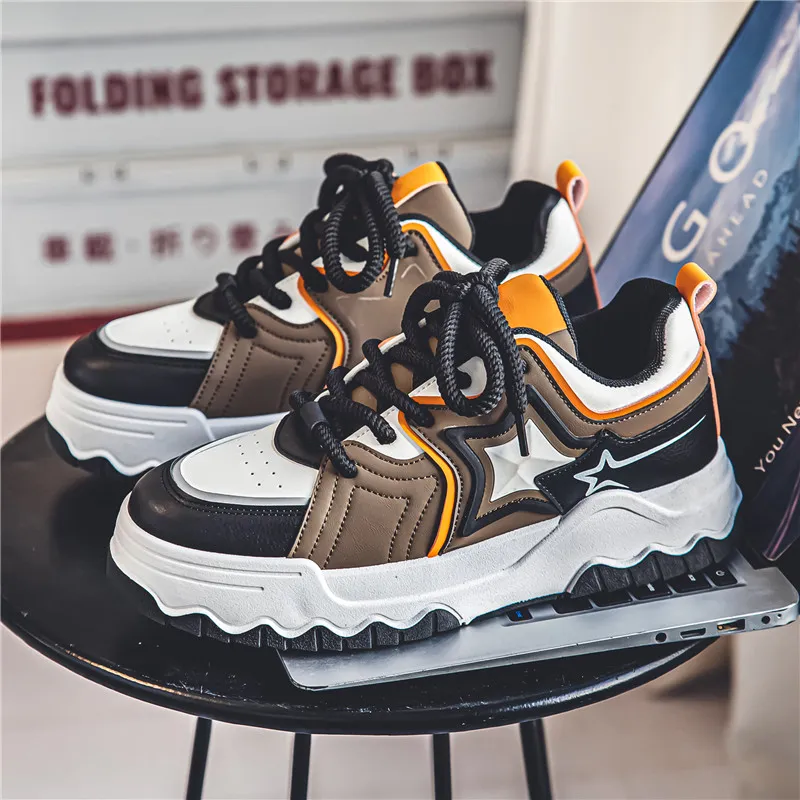 M.M Party Slip Resistant Waterproof Abrasion Resistant Low Top Skateboard Shoes Men's-18