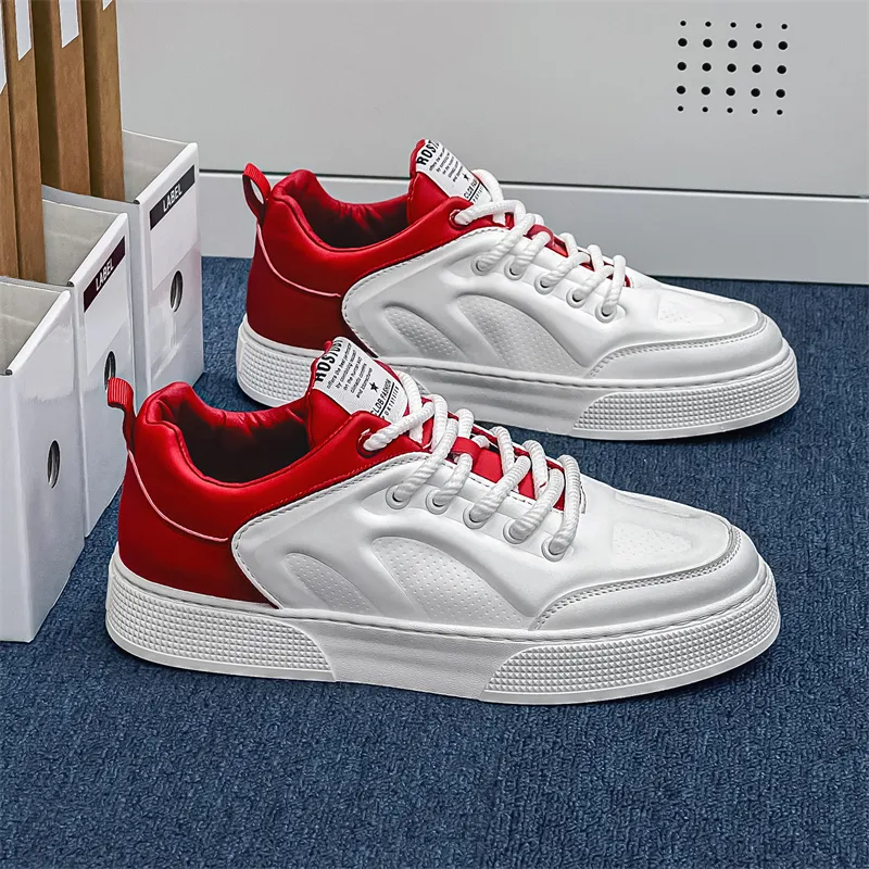 M.M Party Slip Resistant Waterproof Abrasion Resistant Low Top Skateboard Shoes Men's-17