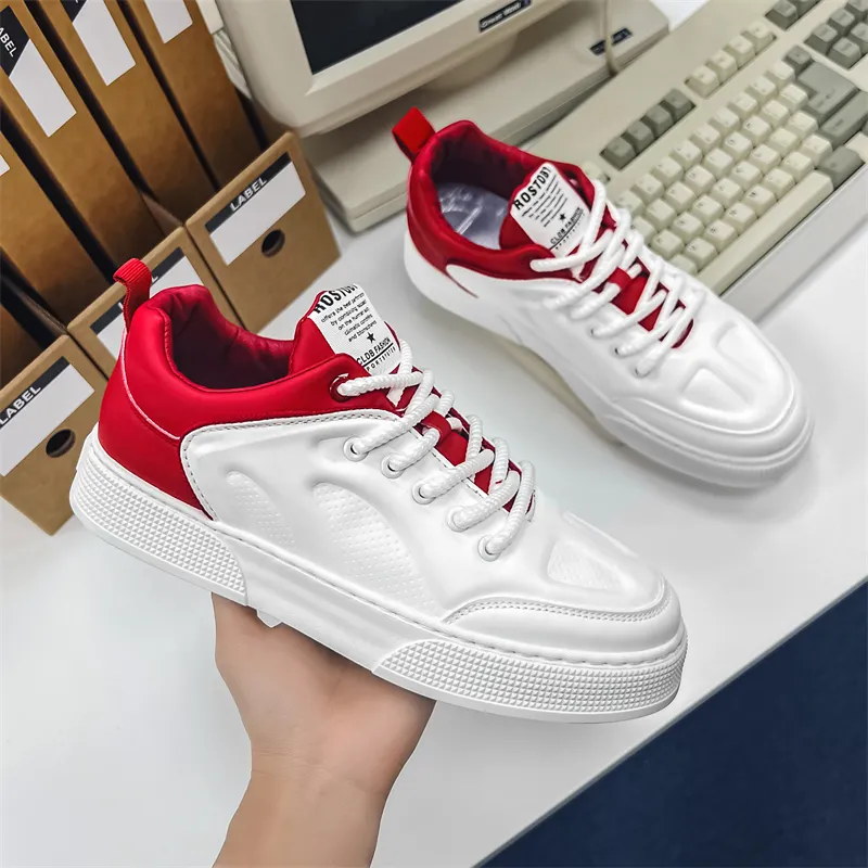 M.M Party Slip Resistant Waterproof Abrasion Resistant Low Top Skateboard Shoes Men's-16