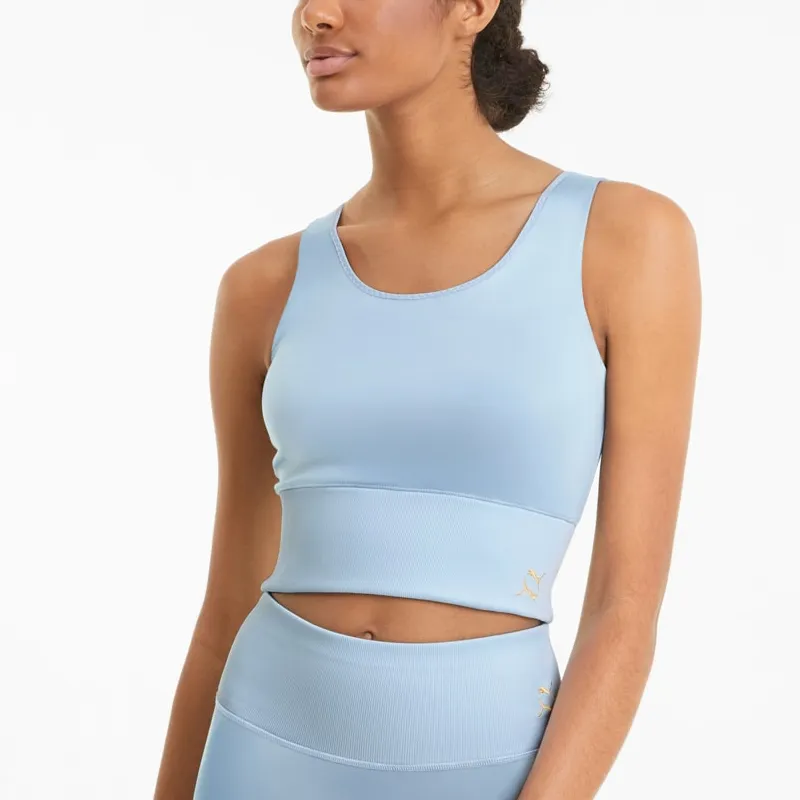 PUMA Exhale Solid Sport Vests Women's Light Blue-3