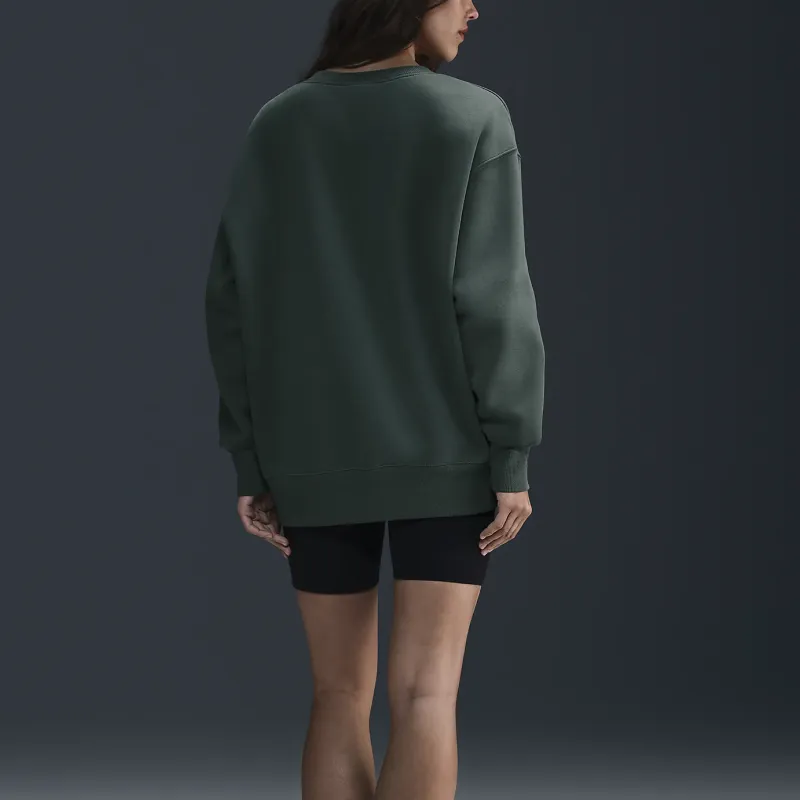Nike Sportswear Phoenix FleeceSwoosh Sweatshirt Women's Vintage Green-2