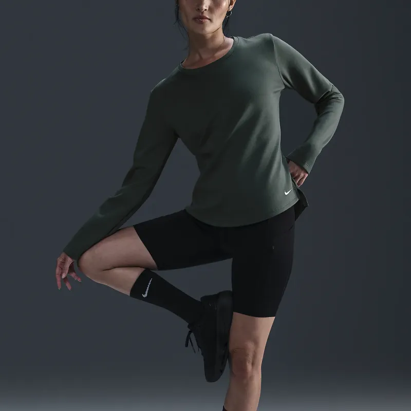 Nike Therma FIT One T Shirt Women's Vintage Green/White-1