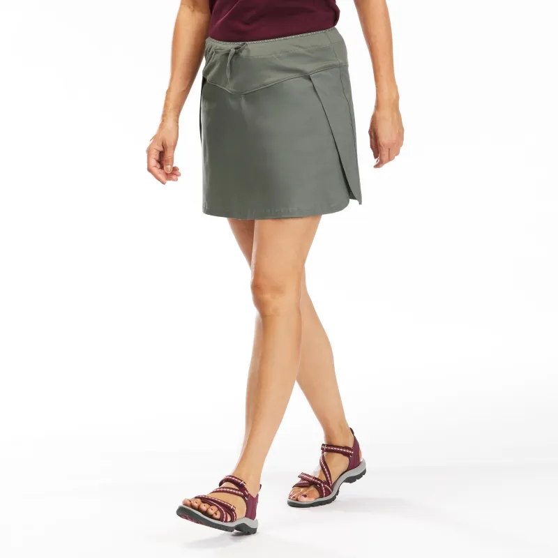 DECATHLON NH500 Casual Shorts Women's Khaki Green-3