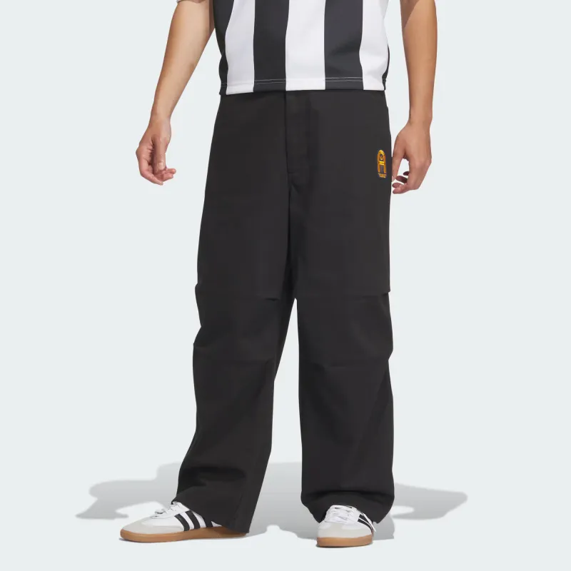 Adidas Originals SPO WOVEN TROUSERS Knitted Sports Pants Men's Black/Dark Indigo-1