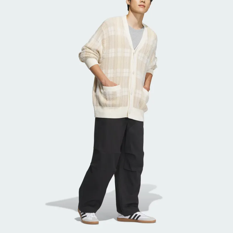Adidas Originals CARDIGAN Knitwear Unisex Wonder White-4