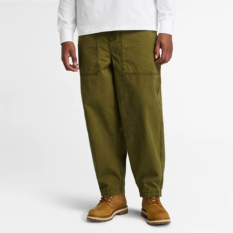 Timberland Cargo Pants Men's Dark Olive Green-2