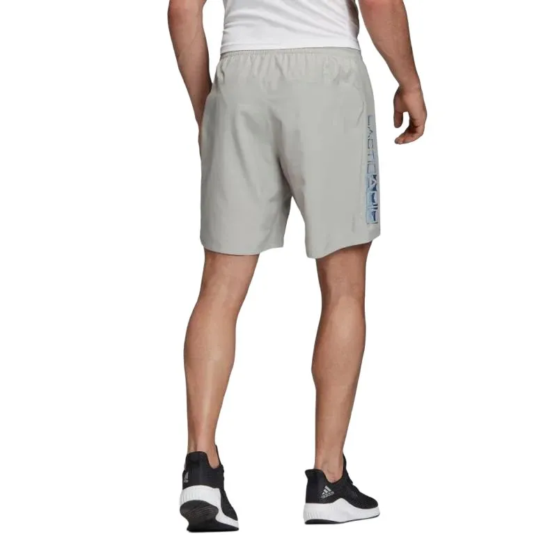 Adidas Own The Run Casual Shorts Men's Gray-1