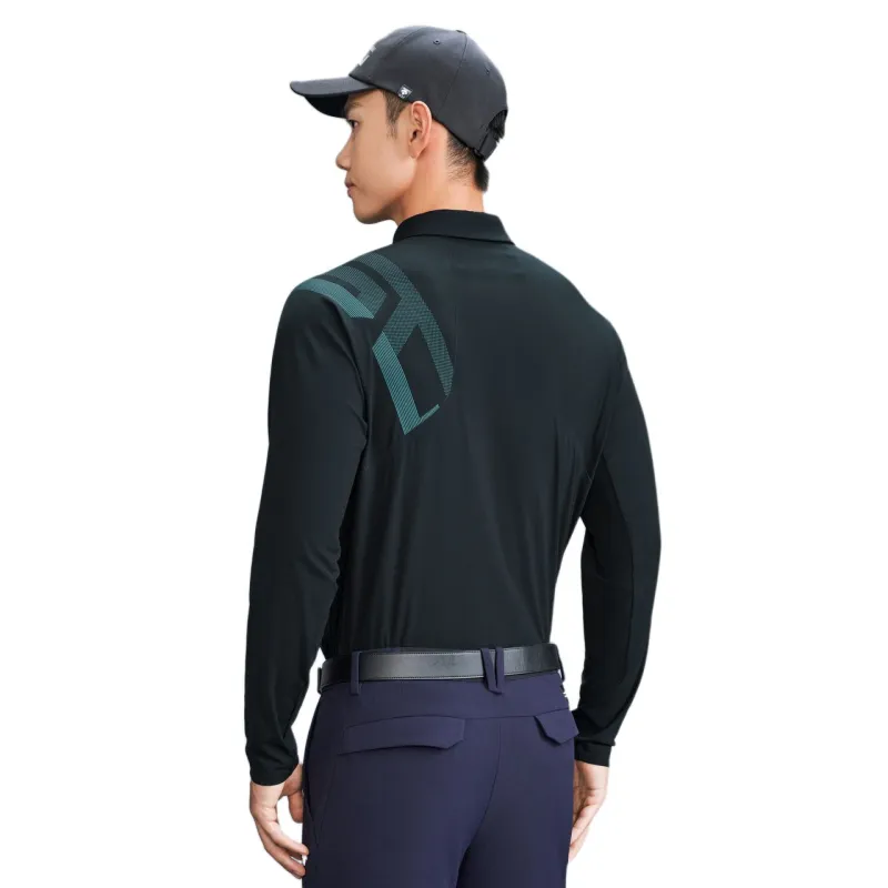 DESCENTE GOLF Golf Field Golf Apparel Men's Dark Blue-2