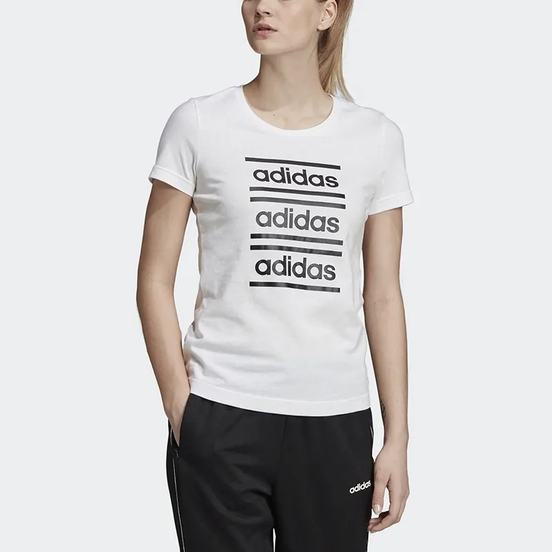 Adidas ESSENTIALS T Shirt Women's White-2