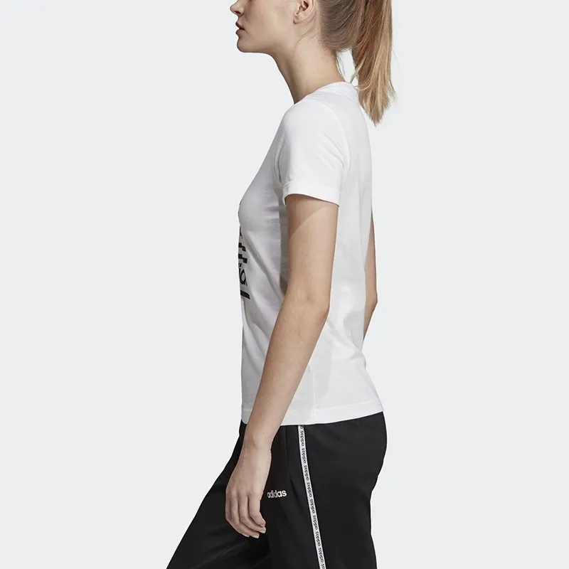 Adidas ESSENTIALS T Shirt Women's White-4