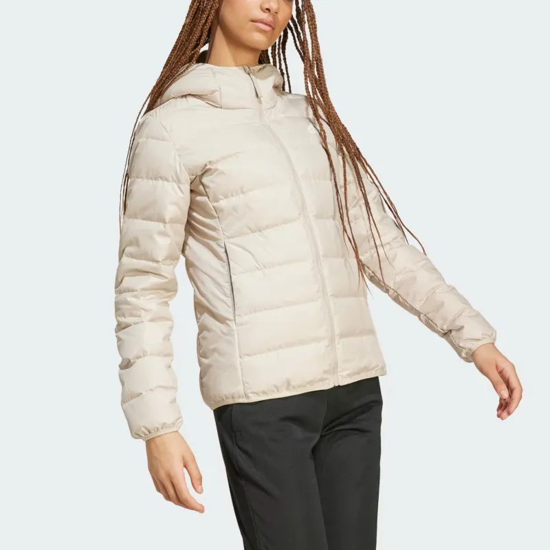 Adidas ESSENTIALS FW24 Down Jacket Women's Beige-2
