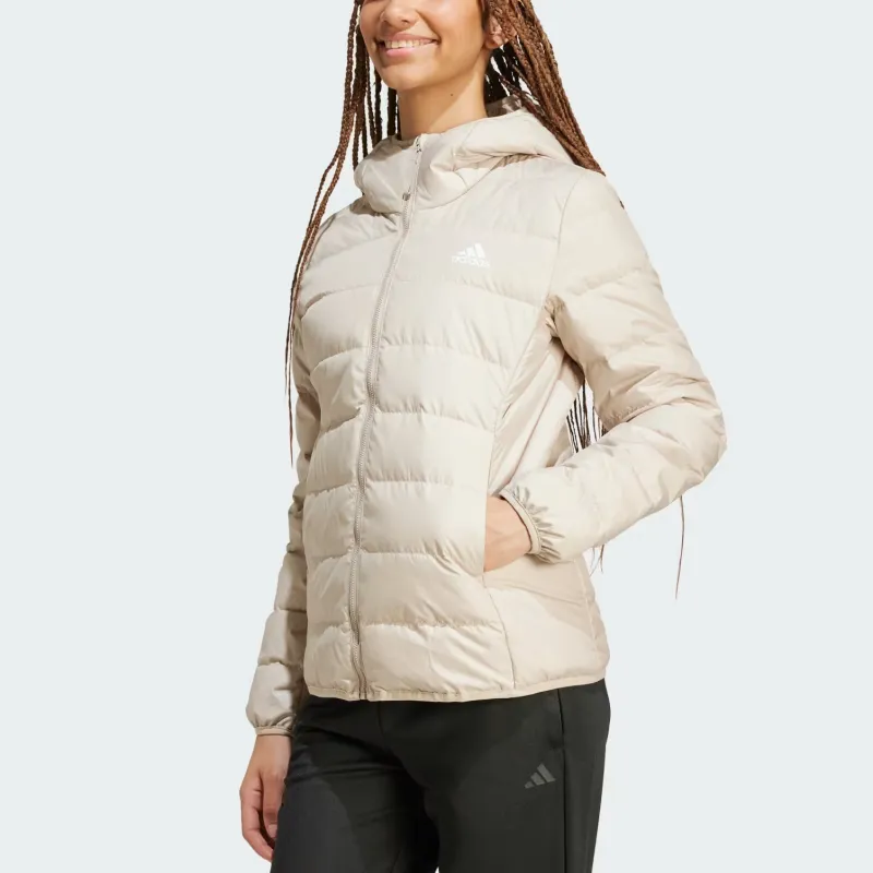 Adidas ESSENTIALS FW24 Down Jacket Women's Beige-1