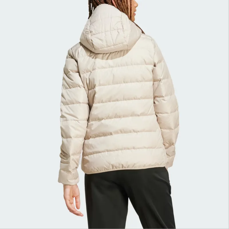 Adidas ESSENTIALS FW24 Down Jacket Women's Beige-3