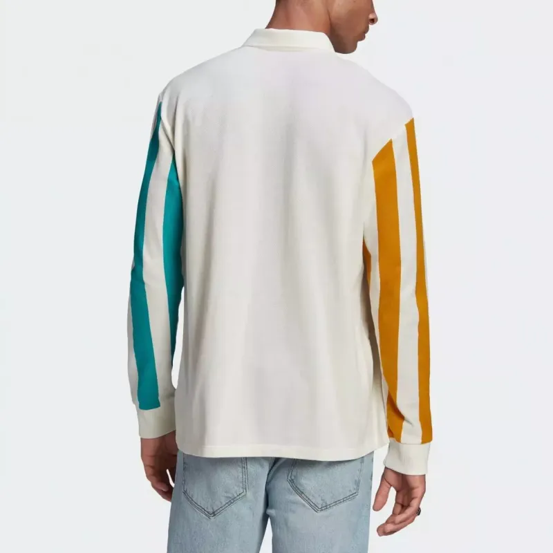 Adidas Originals x Girls Are Awesome Polo Shirt Men's Ivory-2
