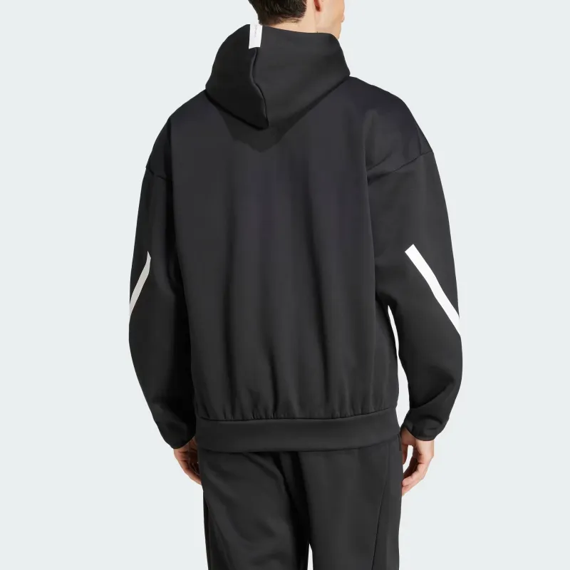 Adidas Free Shipping With AdiClub Z.N.E. Full Zip Hooded Track Jacket-4