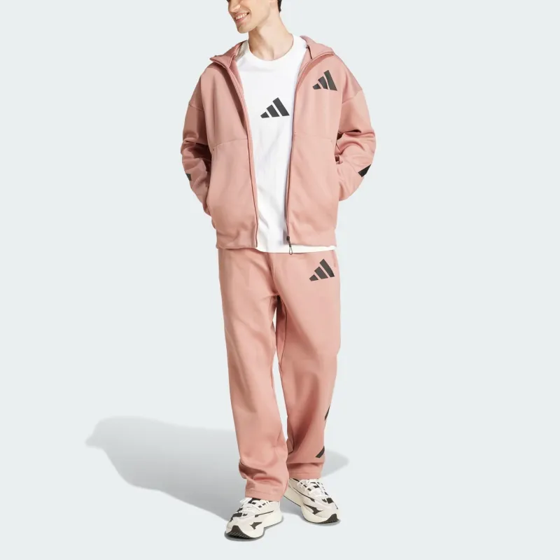 Adidas Free Shipping With AdiClub Z.N.E. Full Zip Hooded Track Jacket-3