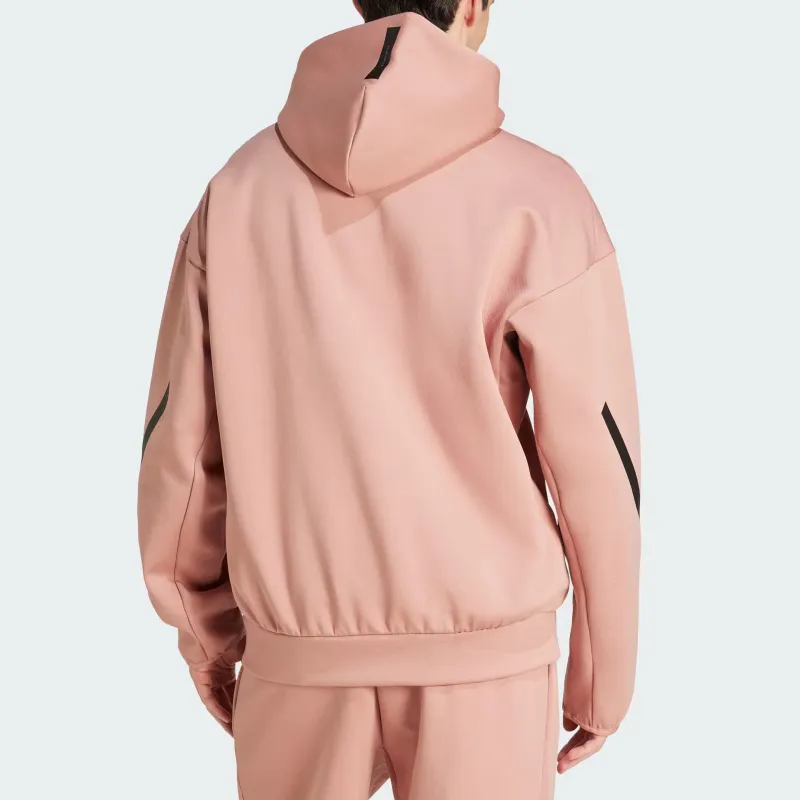 Adidas Free Shipping With AdiClub Z.N.E. Full Zip Hooded Track Jacket-4