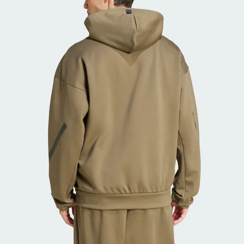 Adidas Free Shipping With AdiClub Z.N.E. Full Zip Hooded Track Jacket-4