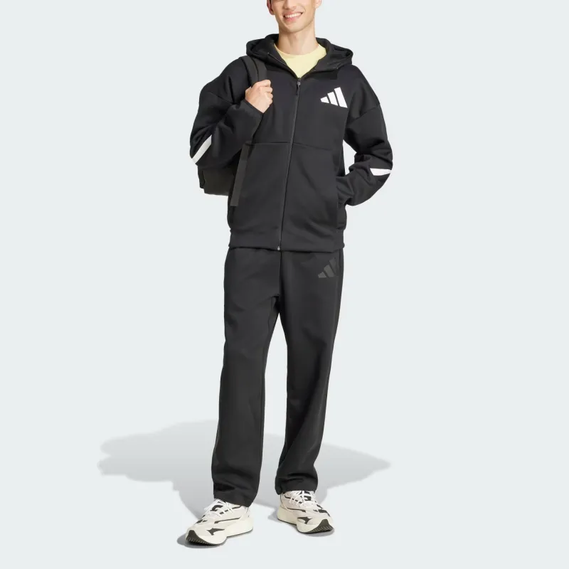 Adidas Free Shipping With AdiClub Z.N.E. Full Zip Hooded Track Jacket-3