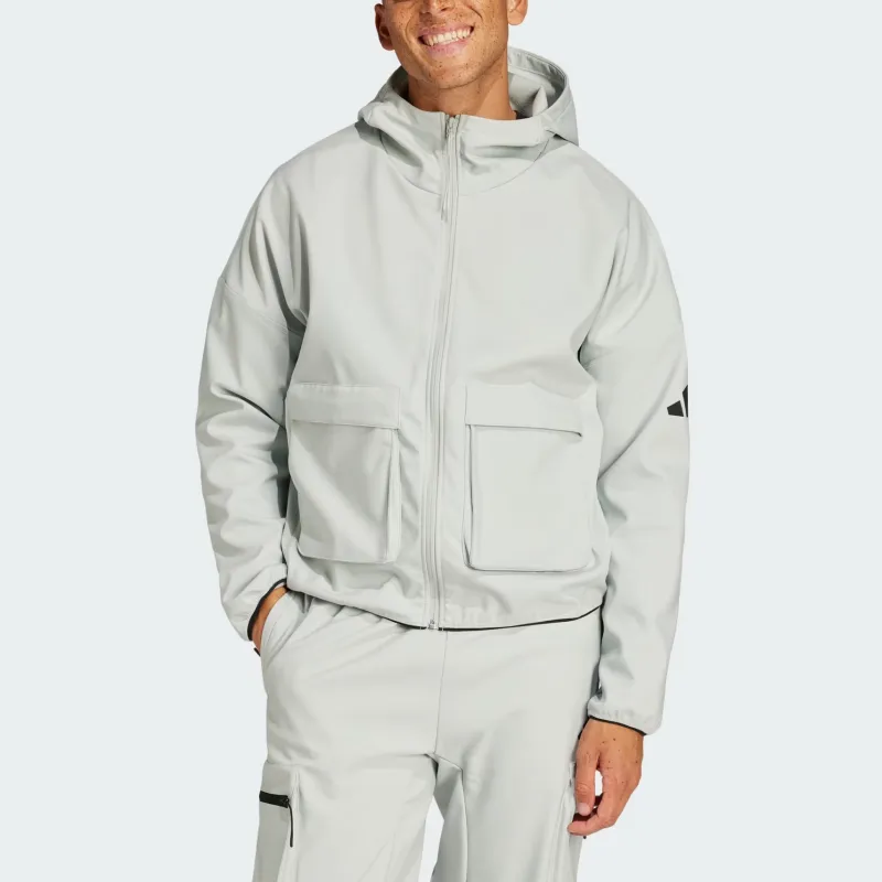Adidas City Escape Premium Full Zip Hoodie-1