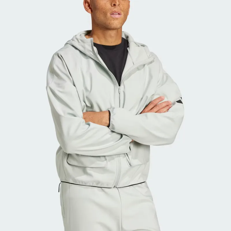Adidas City Escape Premium Full Zip Hoodie-2