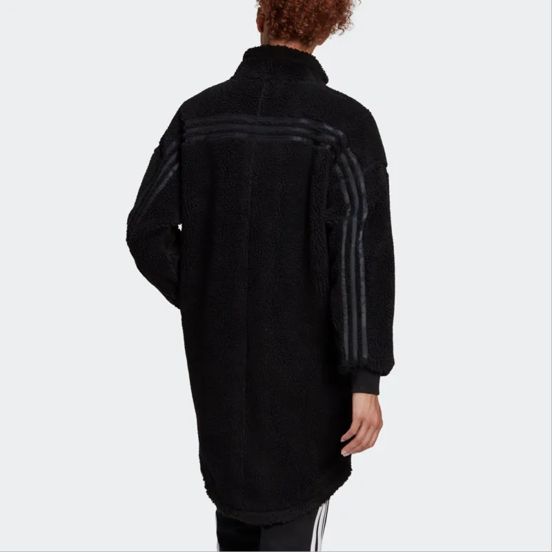 Adidas Velvet feel Coat Women's Black-2