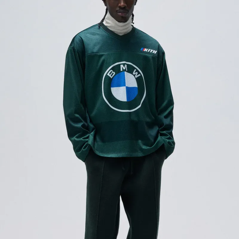 KITH X Bmw Long Sleeve Malik Jersey-2