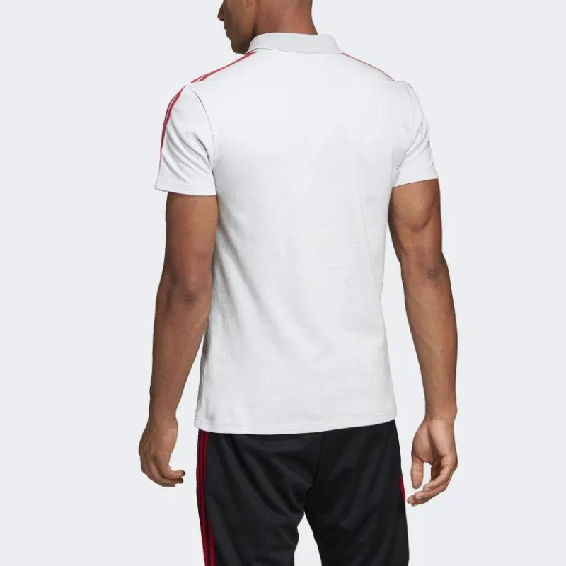 Adidas Manchester United Polo Shirt Men's White-3