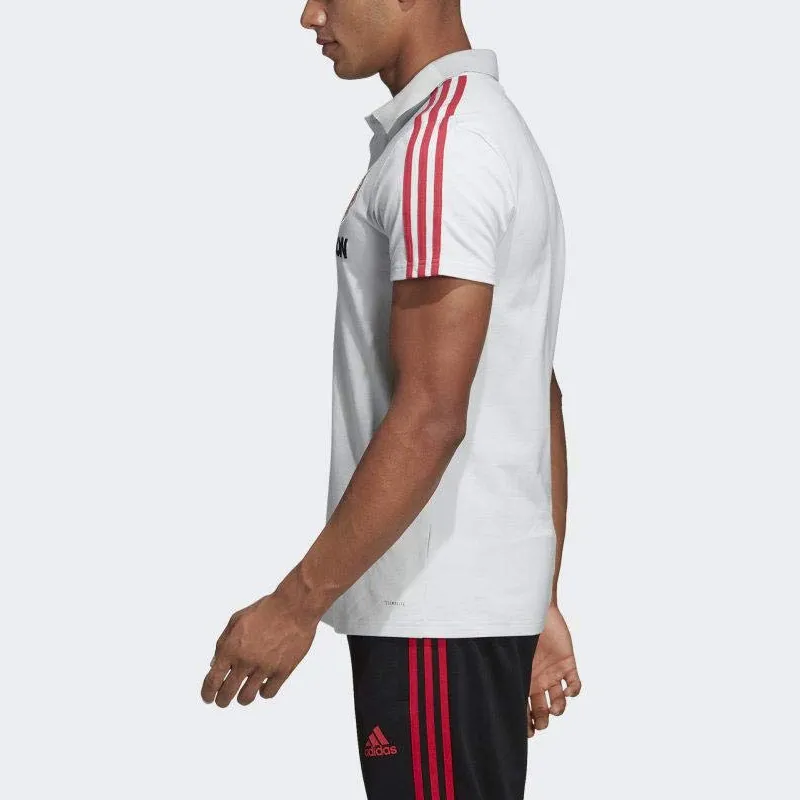 Adidas Manchester United Polo Shirt Men's White-4