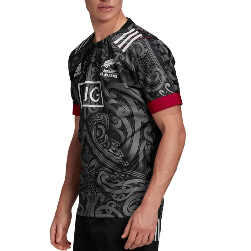 Adidas Rugby Jerseys Men's Dark Gray-3