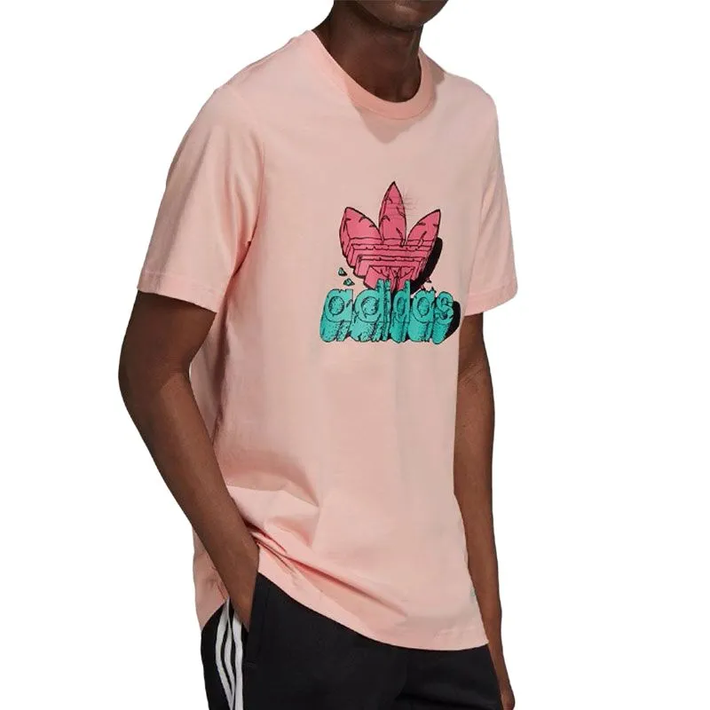 Adidas Originals T Shirt Men's Light Pink-1