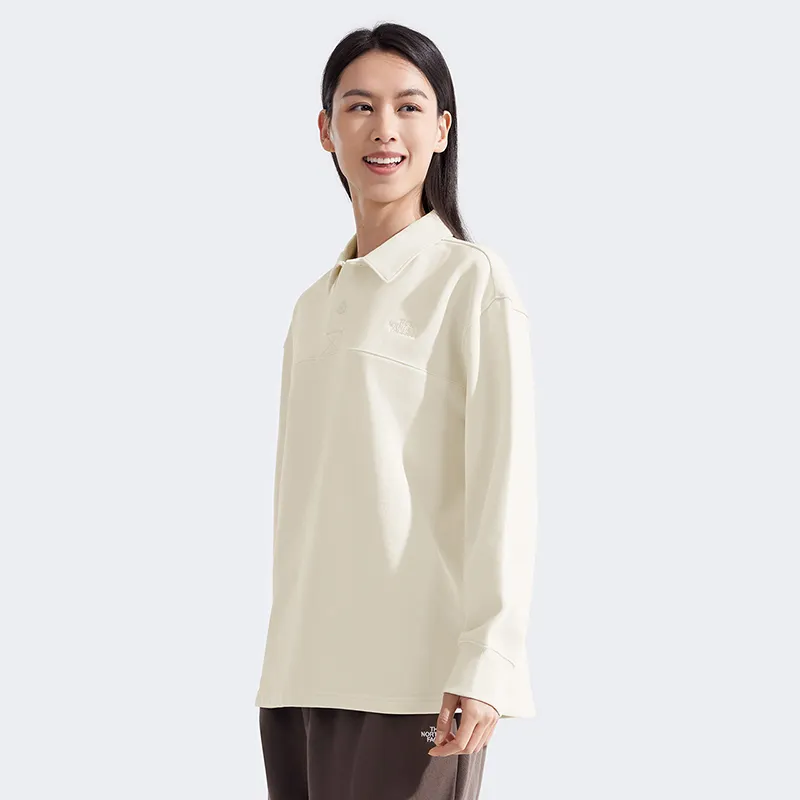 THE NORTH FACE Polo Shirt Women's Dune White-4