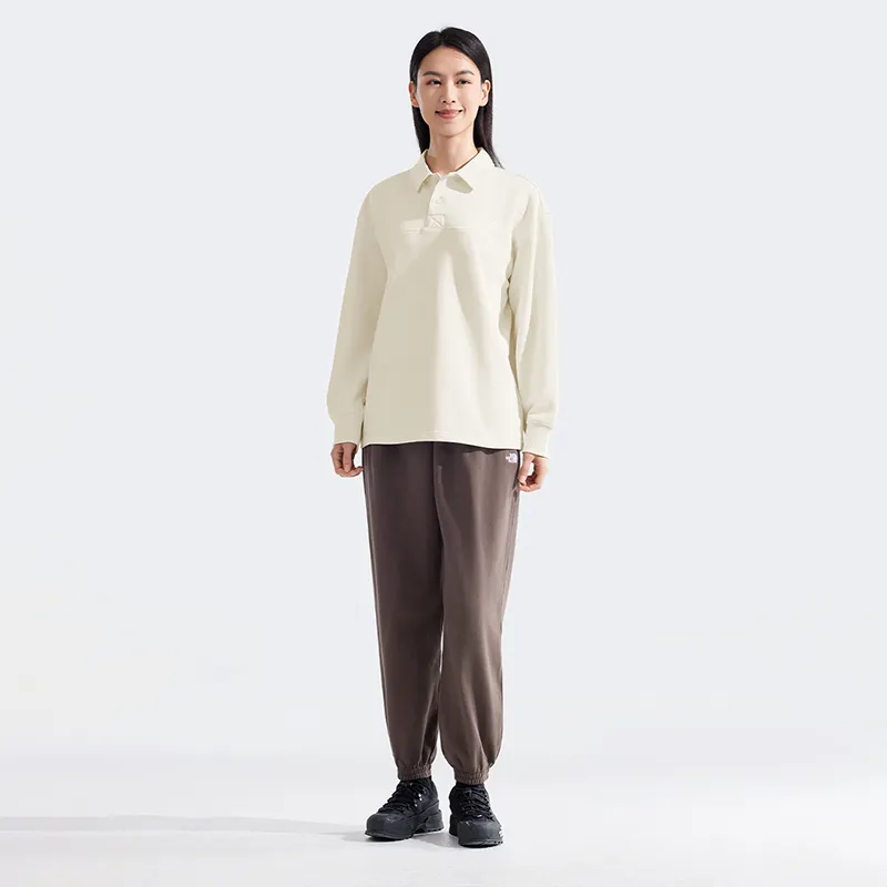THE NORTH FACE Polo Shirt Women's Dune White-1