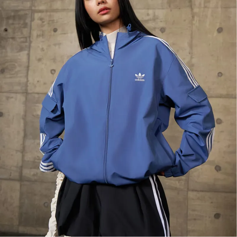 Adidas Originals STAG TRACK Jackets Coats Unisex Dark Blue-1